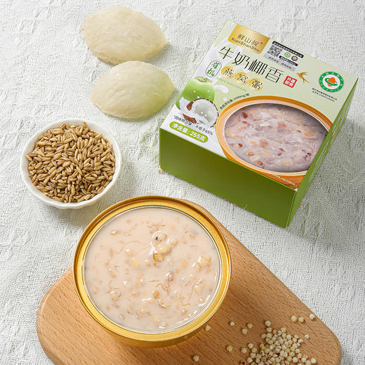 鲜山叔 有机燕窝粥山药百合牛奶0蔗糖养颜健康营养代餐即食早餐粥 商品图4