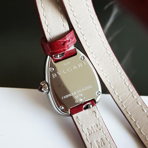 【95新】BVLGARI 宝格丽102780 SPS27C9SDL石英机芯20*27MM（女款）SERPENTI系列精钢；镶嵌钻石 241225TJ18 商品图4