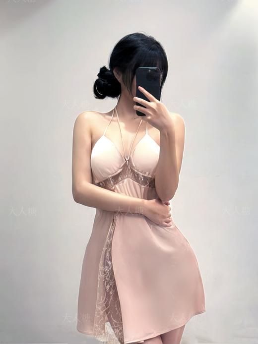 情趣内衣上新「栀叙」💐纯欲透视蕾丝 | 性感高开叉 | 质感光泽缎面 | 𝟙𝟡元换购性感内裤（bobo好友专用） 商品图7