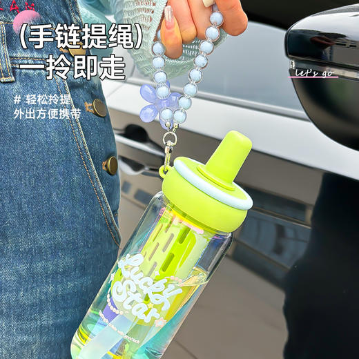 时尚花花耐高温水杯 商品图4