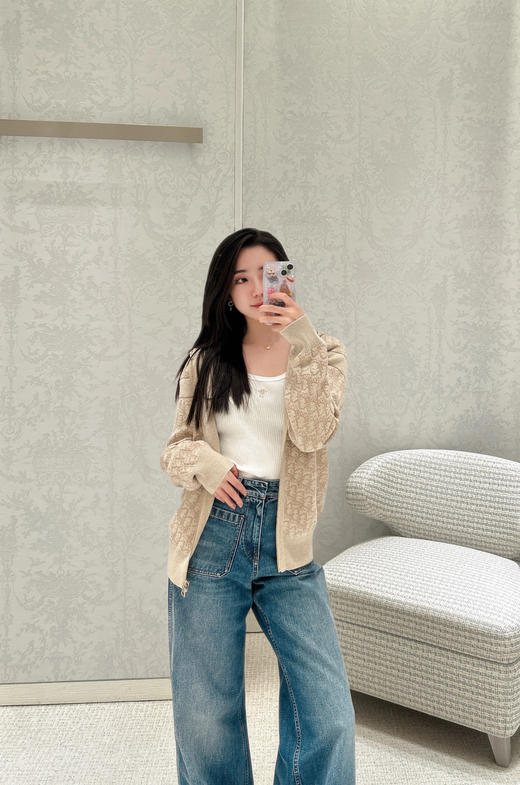 迪奥 新款  双面羊绒连帽外套(MM) 商品图0