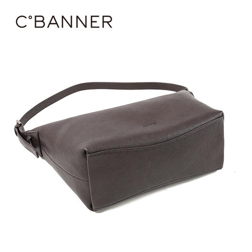 千百度2026春季女包优质PU合成革 轻盈好打理包袋A26150923 商品图3