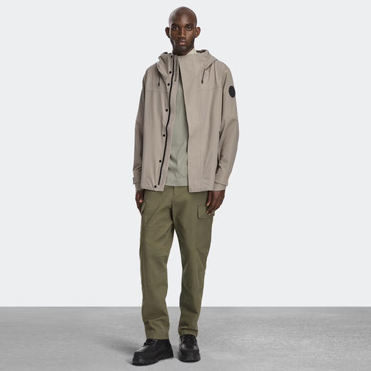 CANADA GOOSE 加拿大鹅 男士徽标贴花连帽防水外套 卡其色 5633MB 9432 商品图6