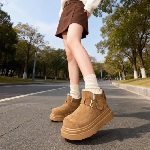 英国Nudilor高帮加绒勃肯鞋 商品图3