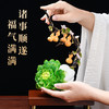 上善若水《纳财五福》白菜摆件葫芦百cai客厅家居装饰品 商品缩略图2