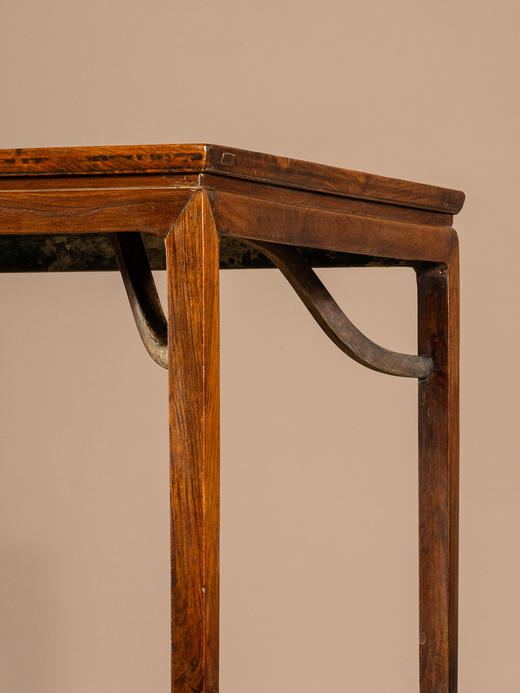 清早期	黄花梨束腰霸王枨马蹄腿方桌 商品图2