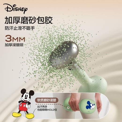 迪士尼小哑铃女士YOTTOY健身家用器材2kg一对3kg一对1kg实心铸铁铃壶新 商品图1
