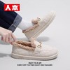【分销】人本 豆豆鞋 女鞋 秋冬加绒加厚 一脚蹬乐福鞋38092362D 商品缩略图0