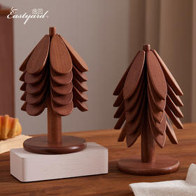 【逸园乌檀木餐桌垫】隔热垫+收纳神器+氛围摆件