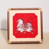 万事利 方形织锦镜框画 摆件 【马跃福至款】18*18cm 新年送礼自用 商品缩略图3