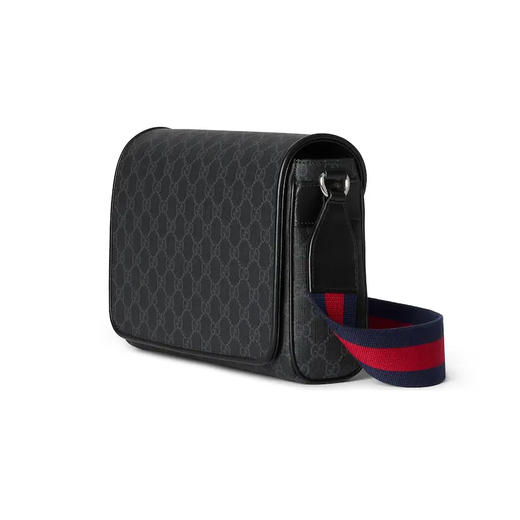 【一】GUCCI 古驰 男士 GG Supreme帆布 中号斜挎单肩包 混色 792124 FADJA 1042 商品图1