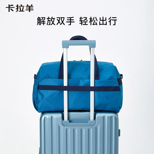 【健身包】卡拉羊大容量运动单肩旅行包户外斜跨包干湿分离征途 CX3013 商品图3