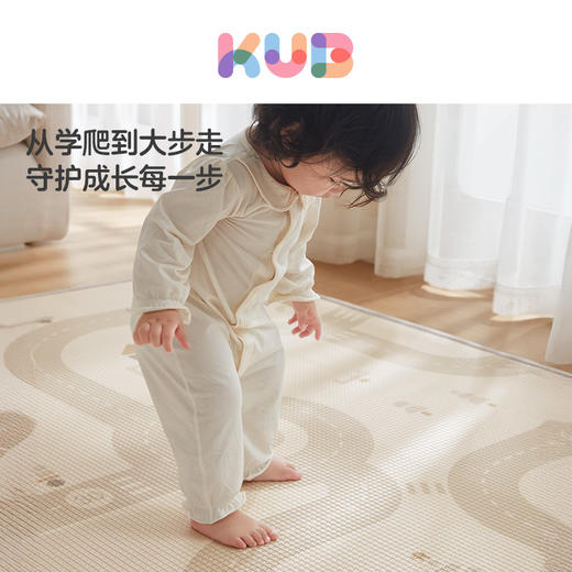 KUB可优比爬爬垫婴儿加厚家用无甲醛ixpe客厅防摔地垫宝宝爬行垫 商品图0