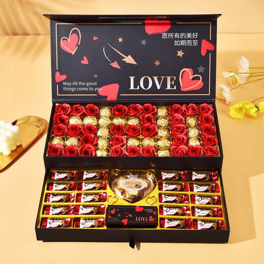 【品质烘焙苛刻精工❗️精美礼盒装】德芙巧克力礼盒平安夜圣诞礼物情人节生日老婆纪念日创意零食糖果。jb 商品图2