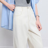 【防透小白裤】三彩2026春季新款休闲牛仔裤高腰宽松九分裤时尚M 商品缩略图2