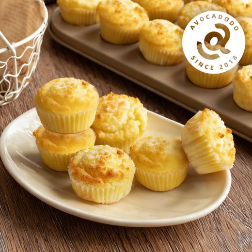 Avocadodo迷你纸杯蛋糕香草不牛奶小麦麸质敏宝早餐牛油果果桥本 商品图1