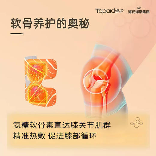 【艾草热敷护膝宝】添加草本精华 3D环膝立体 恒温热敷 商品图3
