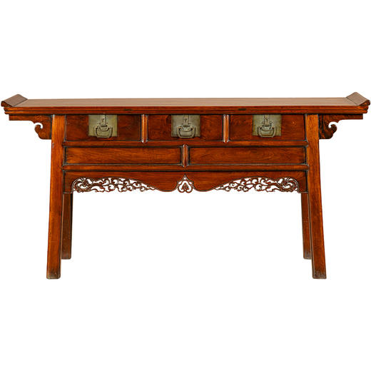 清	黄花梨满彻三联闷户橱 商品图5