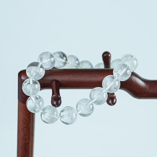 天然白幽灵手串聚宝盆千层异象珠子白色白水晶手串男女同款 商品图1