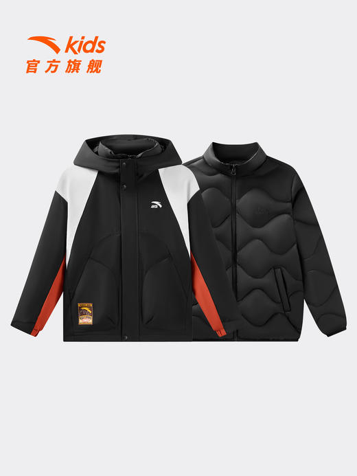 疯狂动物城IP联名安踏儿童羽绒服两件套2026年新款保暖中大童外套352618908 商品图3