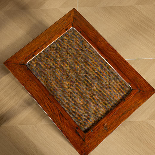 清	黄花梨夹头榫刀牙板方凳成套（一套四只） 商品图4