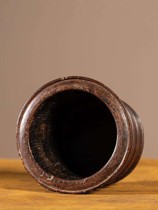 清早期	黄花梨整挖三足弦纹香炉 商品图3