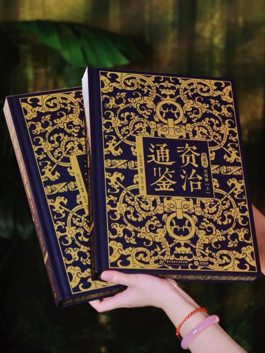 《资治通鉴》2025全新震撼来袭|十点出版 典藏礼盒套装全2册|史学界权威定本，30年心血译注，8开奢华大开本，一部值得传家的“人生智库” 商品图5