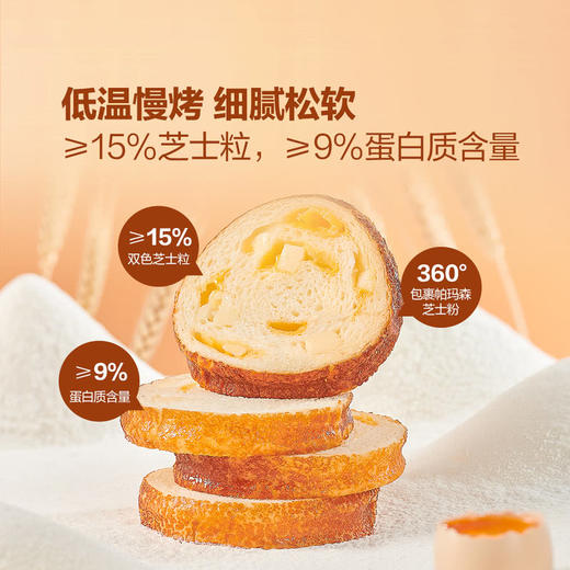 MM 山姆 多乐之日 粒粒芝士超软吐司 450g 商品图3