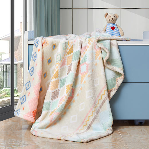 富安娜多功能法兰绒毯-旋律180*200cm 商品图3