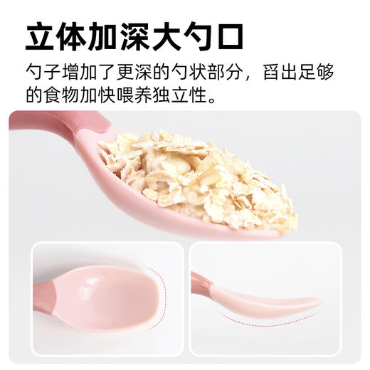 *Bibado婴幼儿叉勺套组-可连接反穿衣 商品图3