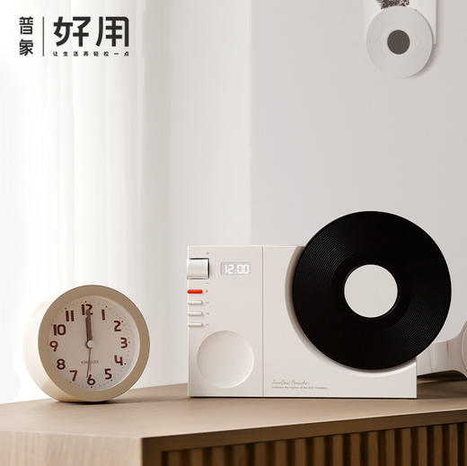 （预售 节后发出）时光黑胶唱片机复古蓝牙音响音箱 商品图0