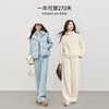 【12/31新品】熙世界超火冬装三件套女休闲运动时尚棉服马甲连帽卫衣阔腿裤套装 商品缩略图2