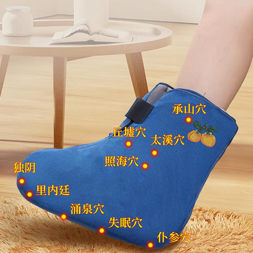 【jianxiaomi/简小咪】艾绒护膝宝艾绒短款护膝靴（限时加赠泡脚包）家用暖冬神器 商品图6