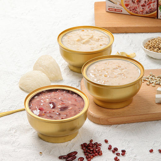 鲜山叔 有机燕窝粥山药百合牛奶0蔗糖养颜健康营养代餐即食早餐粥 商品图5