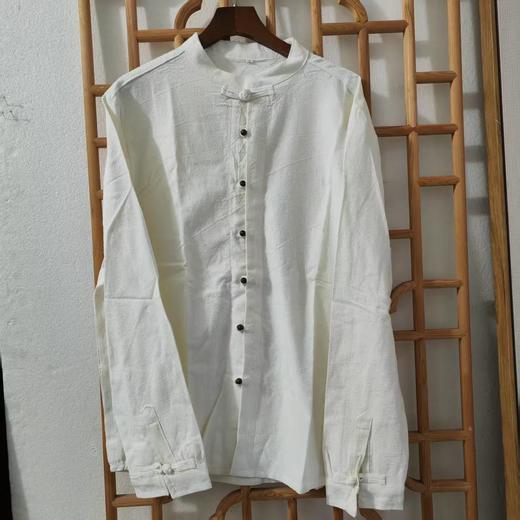 「断码清仓」新中式男棉麻衬衫上衣外套DZQC-106 商品图2