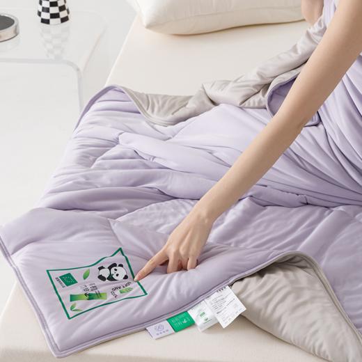 【有机竹粹夏凉被】锦纶面料，科技锁凉，竹纤抗菌，丝滑触感，给你夏日清爽睡眠！ 商品图4