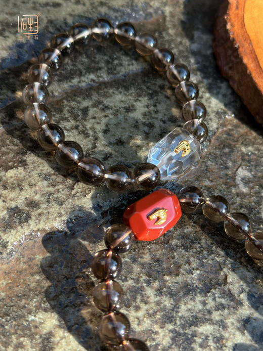 【三生石·马语者】平安健康茶水晶手链 商品图4