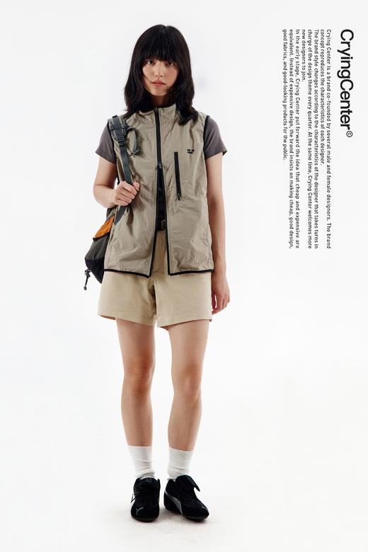 CryingCenter 宝蓝多色山系户外速干透气运动短裤女款 哭喊中心 商品图5