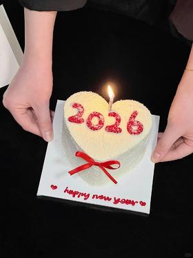 【2026新年蛋糕】爱心小蛋糕