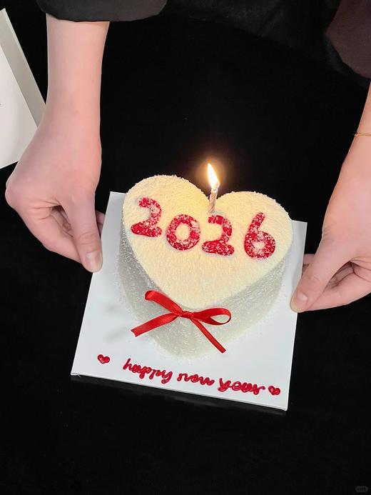 【2026新年蛋糕】爱心小蛋糕 商品图0