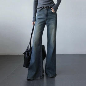 cosAcosB加绒微喇牛仔裤 | 微喇设计，显瘦显高，视觉显瘦好几斤【3-5天发货】