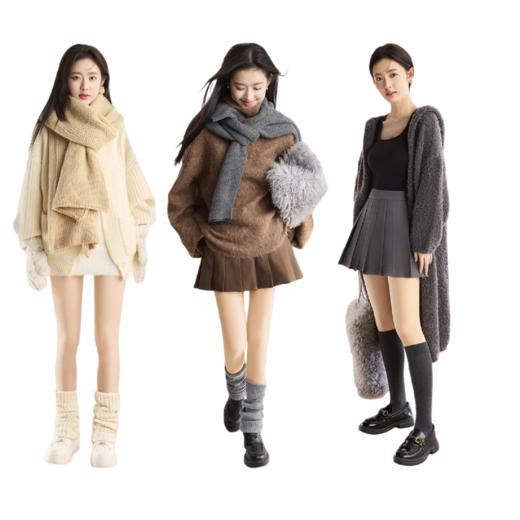 25年新款 双层光腿神器第5代 定制色卡 超隐形肤色 高强度莱卡耐勾丝 弯曲无褶皱 骨骼感分明 商品图1