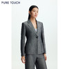 商场同款PURE TOUCH女装26春夏新款通勤西装外套绵羊毛亚麻混纺 商品缩略图0