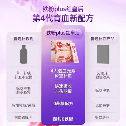意之宝 铁粉plus红皇后 30袋/盒 商品图1