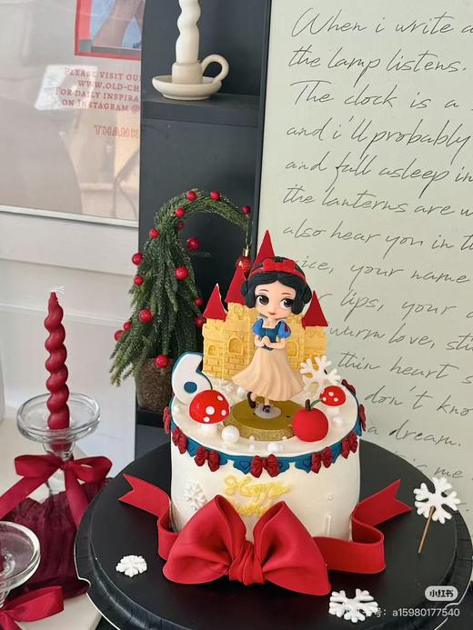 公主城堡卡通蛋糕-低糖处理无添加 商品图3