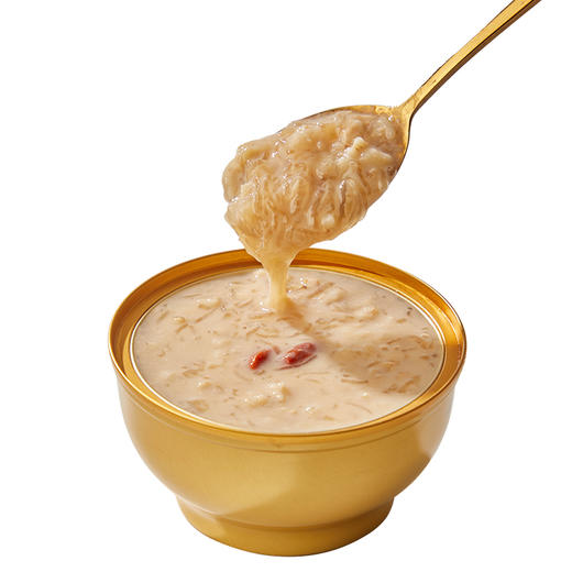 美龄燕窝羹礼盒/牛奶/燕麦/百合/燕窝260g*6 商品图5