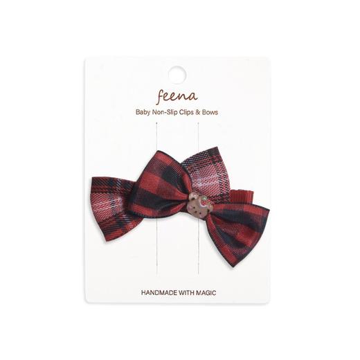 Feena菲娜 小童蝴蝶结发饰（合集） 女童公主布艺夹子女孩碎发发饰 商品图6