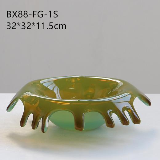 碧轩厚重不规则玻璃花瓶水培花器家居软装饰品创意工艺品批发 商品图6