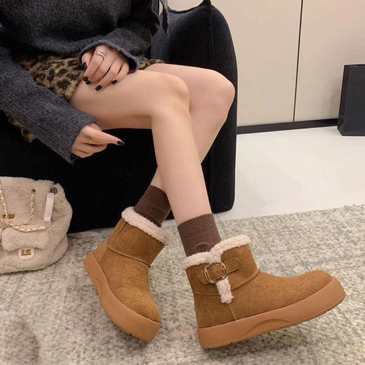 ZHC2507羊羔毛棉靴 商品图1