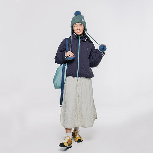 【出游季特价】ACMEITEM爱棵米 女士夹棉长裙半身裙GAG2370716G 商品图1